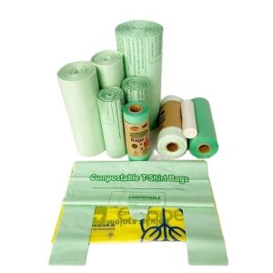 Compostable100% Biodegradable Garbage Bag Plastic Bags for a Cleaner and Greener