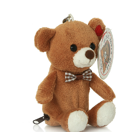 Buy Teddy bear key chain & Animal shape dog foldable portable at wholesale prices