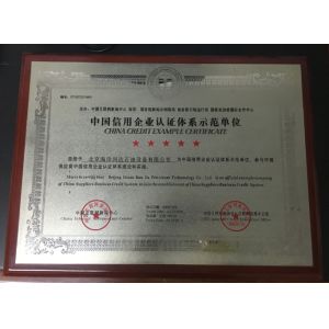 Beijing Ocean Renda Petroleum Equipment Co., Ltd. Certifications