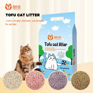 SGS 98% Deodorization Tofu Kitty Litter Coles ODM OEM