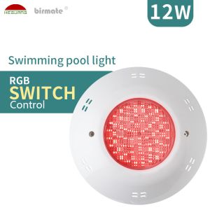 RGB SMD5050 Wall Mounted Led Pool Light VDE Transparent PC Waterproof