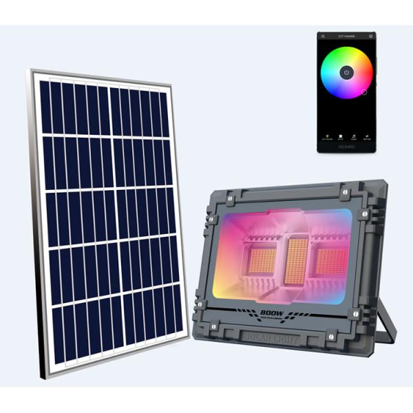 Buy IP66 Waterproof RGB Solar Street Flood Light With Aluminum SMD5050 at wholesale prices
