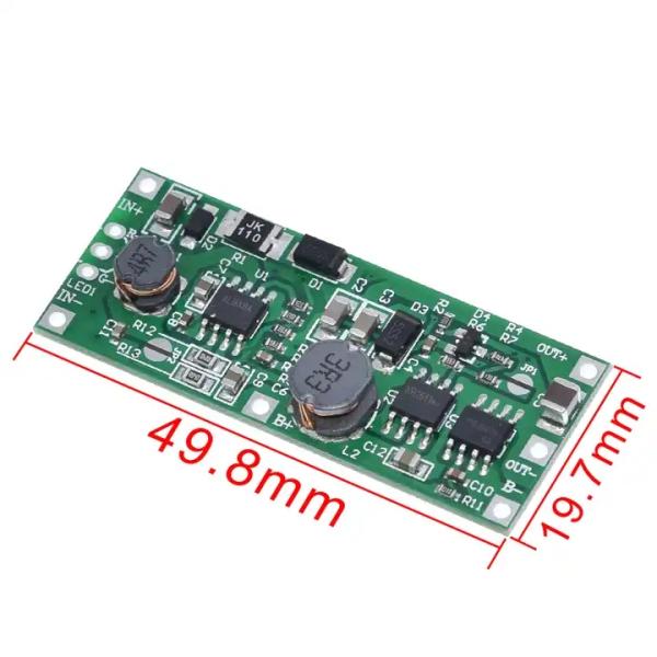 DC 5V 9V 12V Charging Step Up Booster Module for 18650 Lithium Battery UPS Voltage Converter Protection