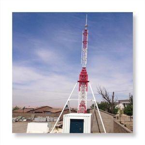 Aluminum 160 Degree 2 Axial Telescopic Aerial Mast