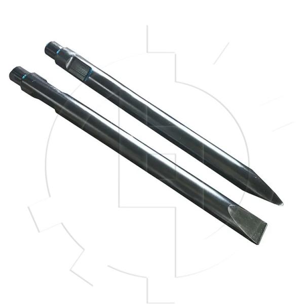 Buy 135*1200 Moil Type Wedge Type 42CrMo Chisels For S2000 S2200 S2500 S3000 S3600 Hydraulic Breaker Spare Parts at wholesale prices