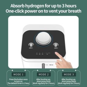 New Design Portable OxyHydrogen Inhalation Machine Breathing Hydrogen Oxygen