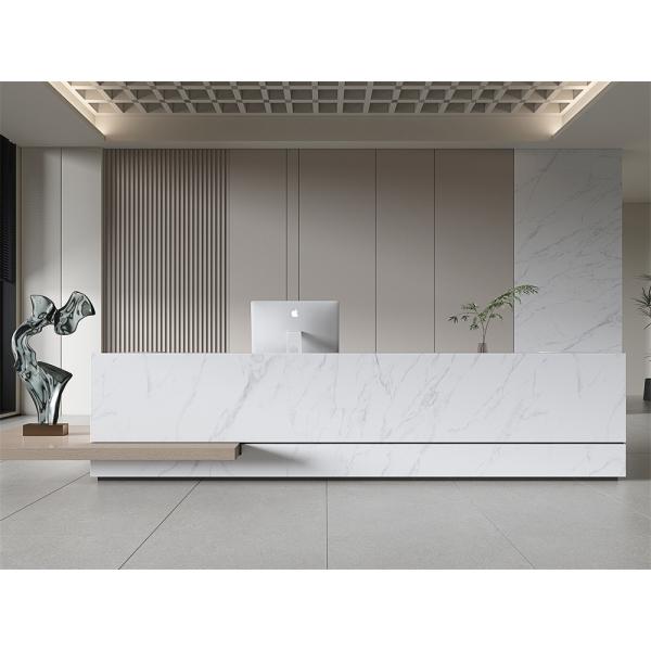 White 1420x2700mm Sintered Stone Slab for Indoor Flooring