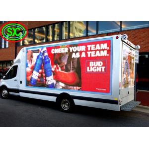 P6 Full Color Van Outdoor Mobile Truck Advertising Led Display Led Trailer Video