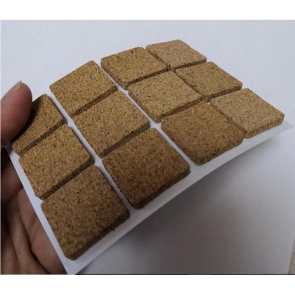 Hot Wholesale Price 25*25mm Better Housewares Protective Adhesive Cork Discs at Nature Color