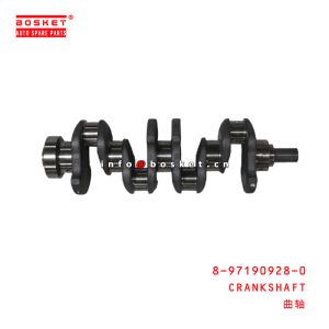 Quality 8-97190928-0 ISUZU NKR 4JB1 Car Engine Crankshaft 8971909280 for sale