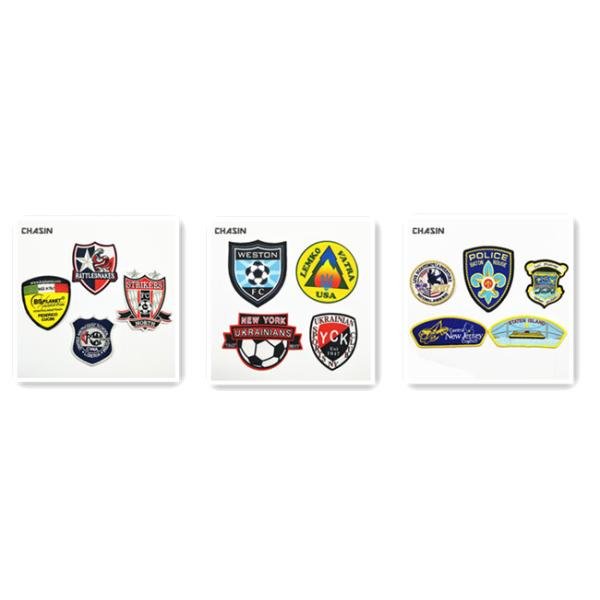 Eagle Logo Sports Team Patches Laser Border Used In Clothes Hats