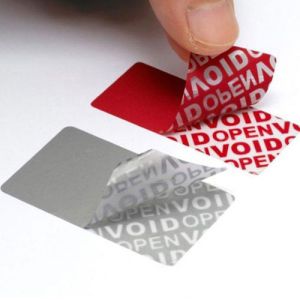 ISO9001 Security Anti Fake Holographic Vinyl Stickers
