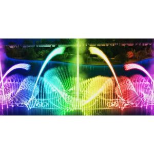 Onsite Installation ponds fountain led fountains