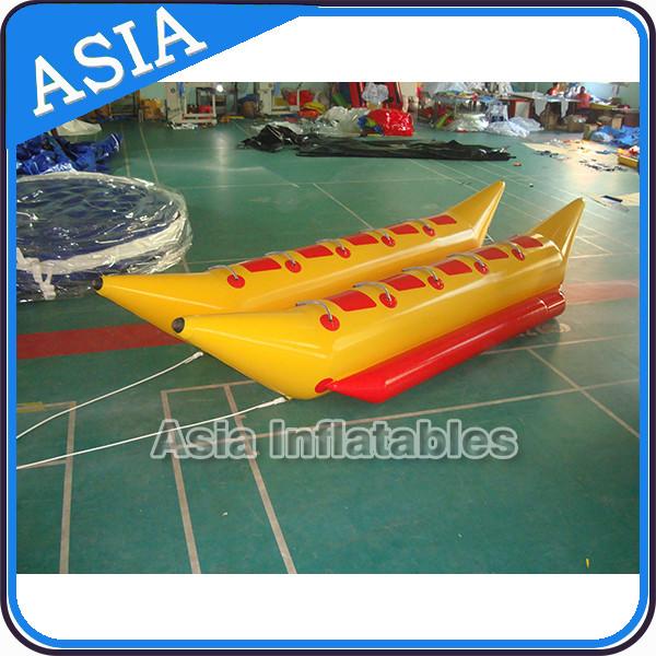 Buy Water Games Inflatable Boats Double Tubes Flying Fish Inflatable Banana Boat at wholesale prices