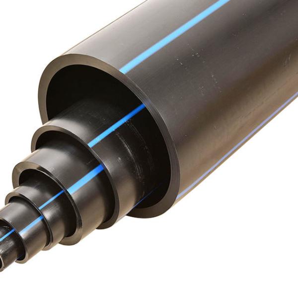 Buy PN16 Portable Water Polyethylene Pipe PE100 , PP PE Black Flexible PVC Irrigation Pipe at wholesale prices