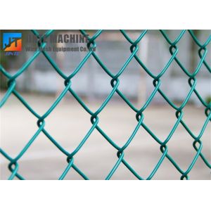 Fully automatic single wire double wire chain link fence machine for making