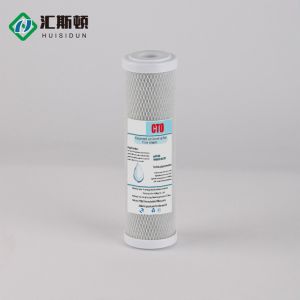 Manual Power Source 10inch 20inch Coconut Shell Carbon Block CTO Water Filter