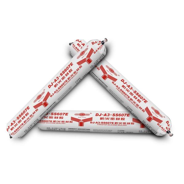 Buy SS607E Black GB 23864 Firestop Silicone Sealant Moisture Proof at wholesale prices