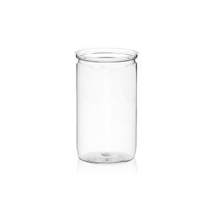 Sealing Clear Plastic Cylinder Airtight Easy-open Plastic PET Beverage Cans