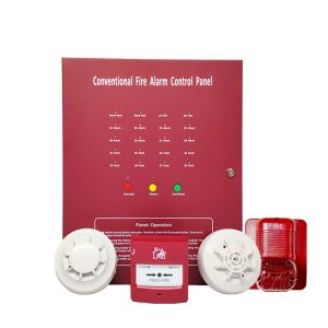 OEM ODM Conventional Fire Alarm System Minimum 80dB Audible And Visual Alarm