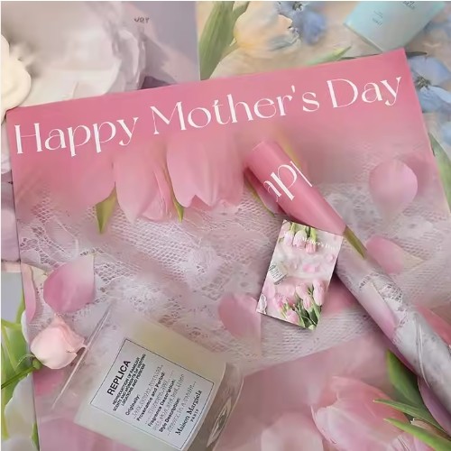 Waterproof Unique Gift Bouquet Floral Wrap Many Colors 58*58cm Happy Mother's Day
