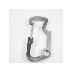 Stainless Steel Carabiner Keychain Bottle Opener,Cool innovative stainless steel