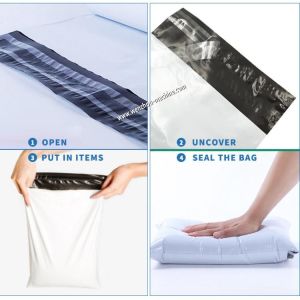 Automatic Plastic Delivery Envelopes Polymailer Express Bag Making Machine