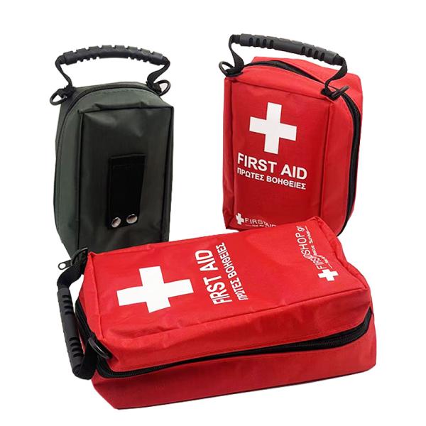 Buy Waterproof Nylon Travel First Aid Kit 25x16x10cm Red at wholesale prices