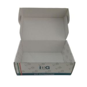 BSCI ISO14001 Custom Cardboard Packaging , 500pcs CMYK Electronic Shipping Boxes