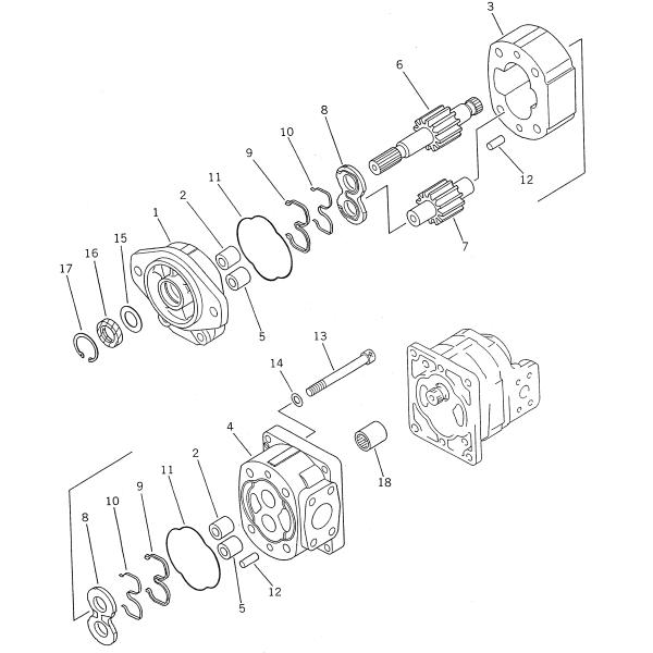 WA450-1 S/N 10001-UP (Overseas Version)