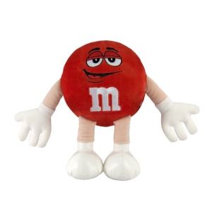 Quality M&amp;M’ Character Red Medium Plush Toys for sale