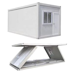 Convenient And Quick Installation Of Folding Container House With Pre-Wired Electricity And Optional Accessories
