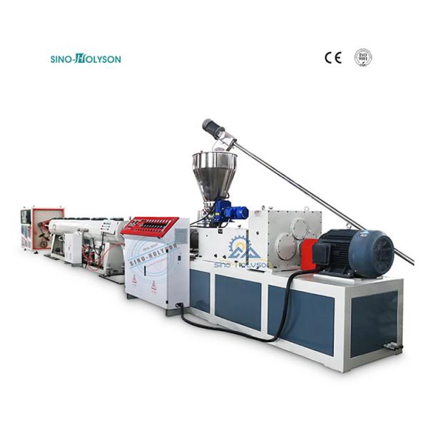 Buy 39.6 Rpm Plastic Conical Twin Screw Extruder Machine 2000KG at wholesale prices