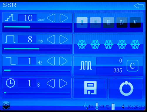 10.4 inch LCD laser hair removal device with 3 Handles IPL Pigmentation