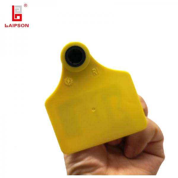 Buy 75MM Medium Cattle Bovine Use UHF Ear Tag With Identifying Purpose at wholesale prices