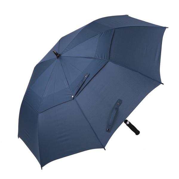 Promotional Pongee 190T Double Layer Golf Rain Umbrella