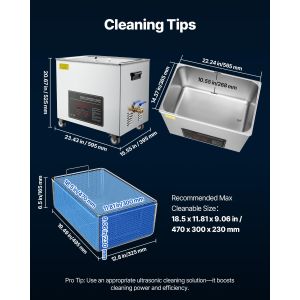 50L Ultrasonic Cleaner, Professional Ultrasonic Cleaner Machine with Cleaning