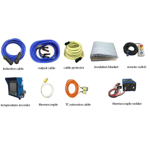 40kw Air Cooling Induction Heating Machine For Pipeline PWHT Post Weld Heat Treatment