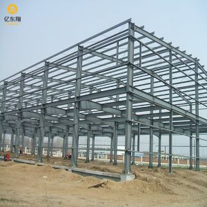 Prefabricated Metal Warehouse Steel Structure Customized With Sandwich Panel