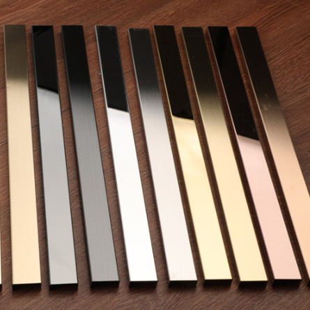 Buy Round Shape Stainless Steel Tile Trim For Industrial at wholesale prices