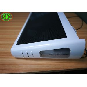 High Brightness Outdoor P5 Led Advertising Screen Full Color For Taxi Topper