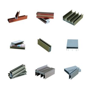 Anodized Sliding Wardrobe Door 6063 Window Aluminium Profile