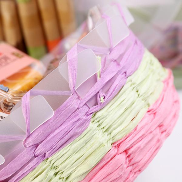 Eco Friendly 10m Paper Rope Dark Blue Twisted Raffia Cord ISO9001