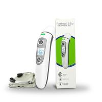 China Clinical Body Temperature Digital Forehead Thermometer ABS Material 0.1℃/F Resolution for sale