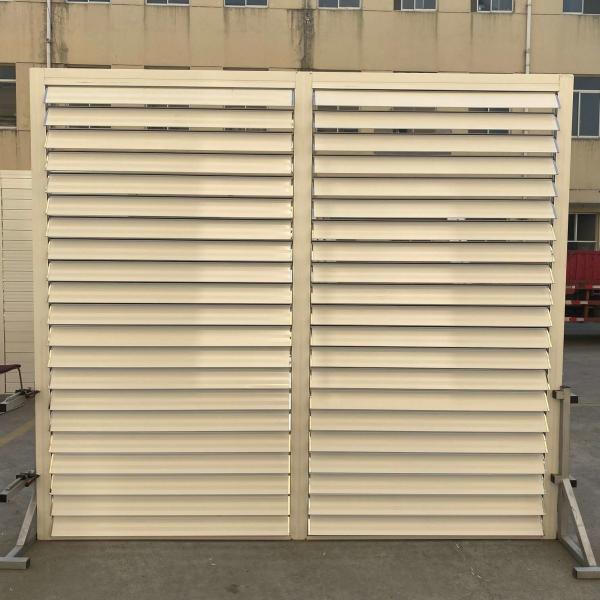Buy Aluminum Louver Window Big Blade Crank Control Ventilation Shutter at wholesale prices