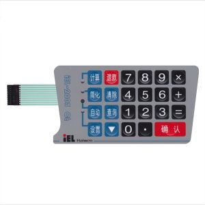 Embedded LED PET Circuit Membrane Switch Dust Proof Flexible FPC