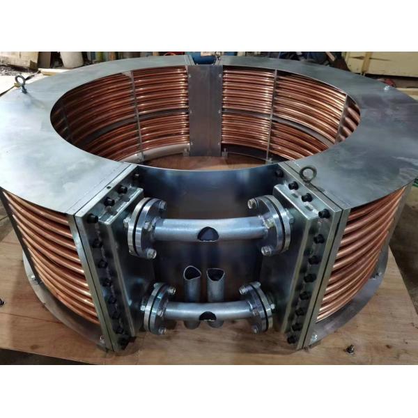 Buy Customized Stainless Steel Generator Upper Guide Bearing Oil Cooler at wholesale prices