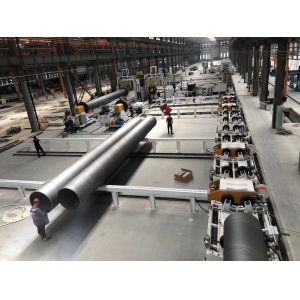 Polyurethane Spraying Foam Preinsulated Steel Pipe Making Machine