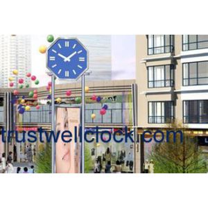 Quality Clock movement for clock with 2 dials aproximately 100 cm in diameter, GPS syncronized. Standing on a pole for sale