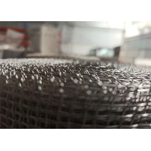 Square Galvanized Woven Mesh 24" Woven Metal Mesh Sample Avaliable